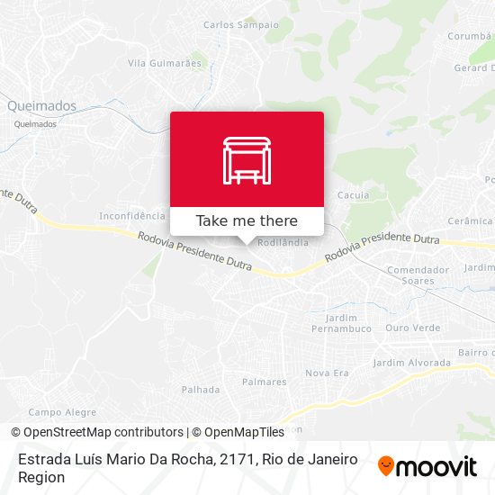 Estrada Luís Mario Da Rocha, 2171 map