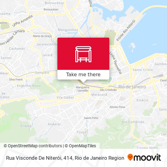 Rua Visconde De Niterói, 414 map