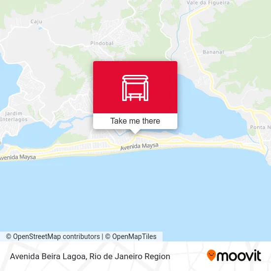 Avenida Beira Lagoa map