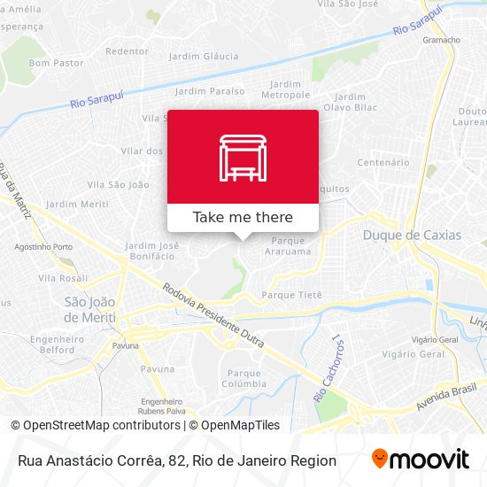 Rua Anastácio Corrêa, 82 map