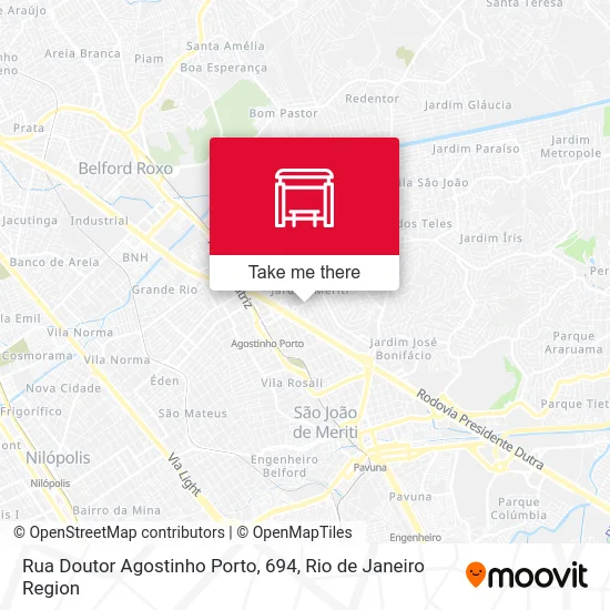 Rua Doutor Agostinho Porto, 694 map