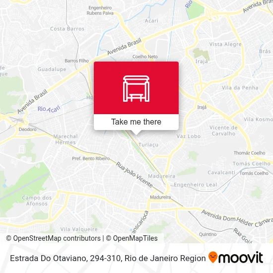 Estrada Do Otaviano, 294-310 map