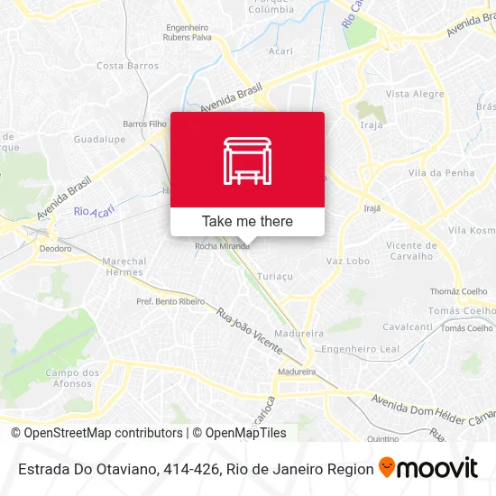 Estrada Do Otaviano, 414-426 map