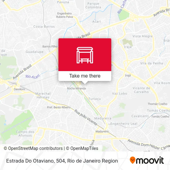 Estrada Do Otaviano, 504 map