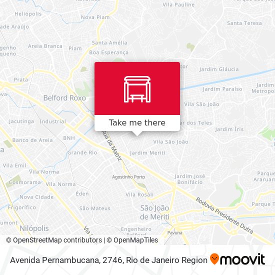 Avenida Pernambucana, 2746 map