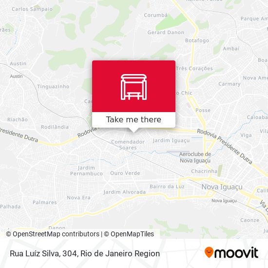 Rua Luíz Silva, 304 map