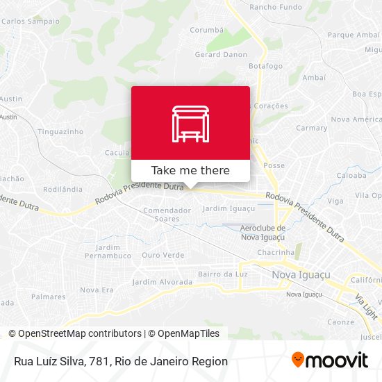 Rua Luíz Silva, 781 map