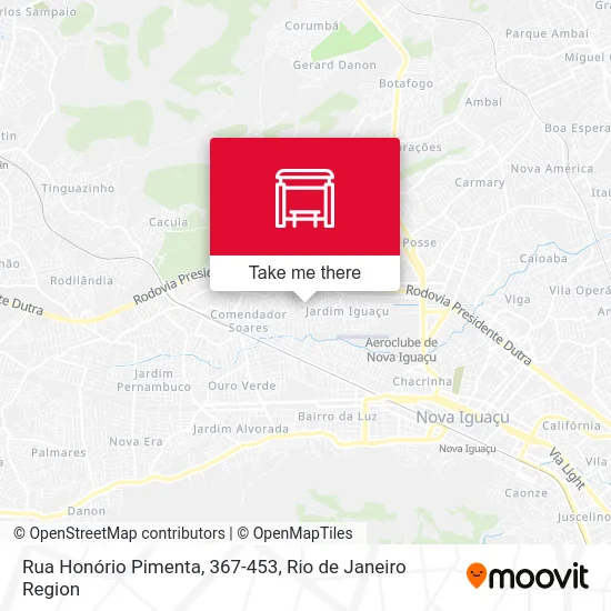 Rua Honório Pimenta, 367-453 map