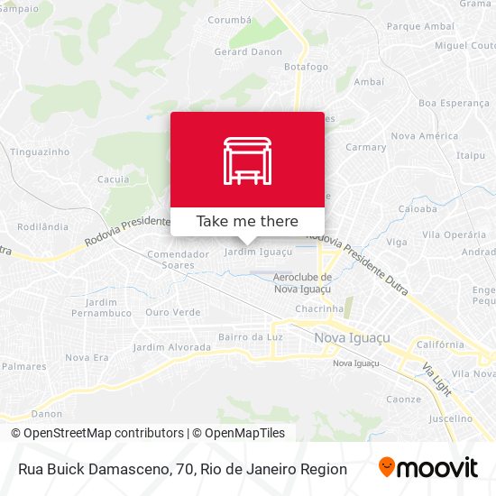 Rua Buick Damasceno, 70 map