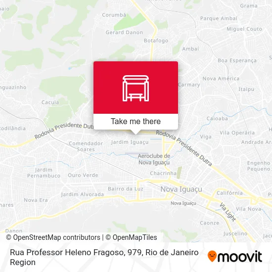 Rua Professor Heleno Fragoso, 979 map