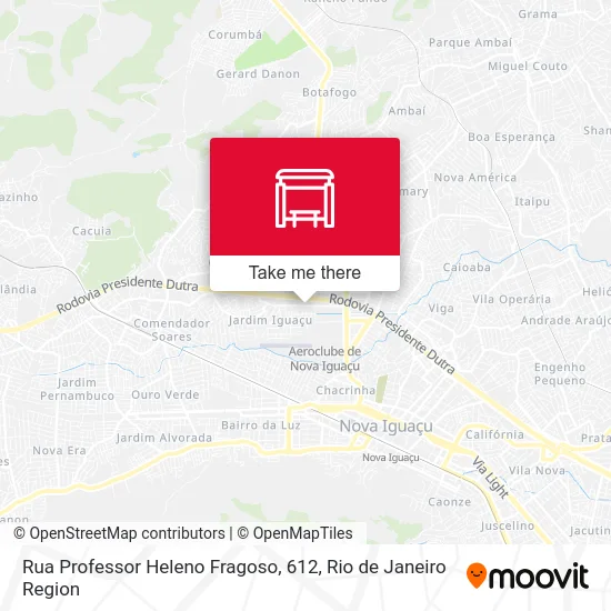 Rua Professor Heleno Fragoso, 612 map