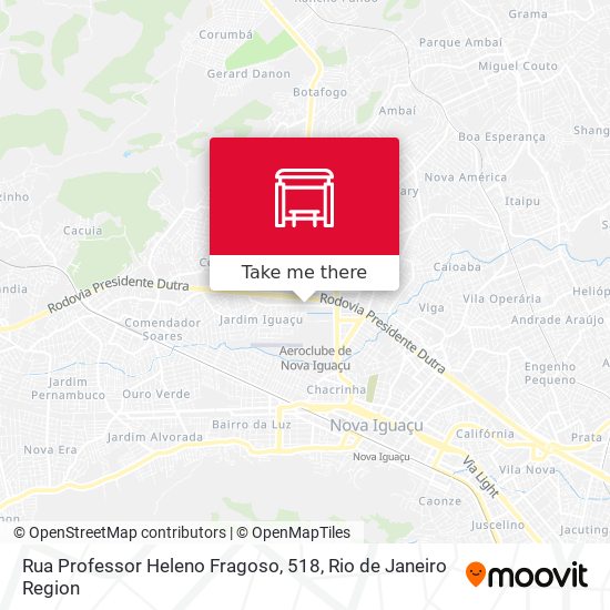 Rua Professor Heleno Fragoso, 518 map