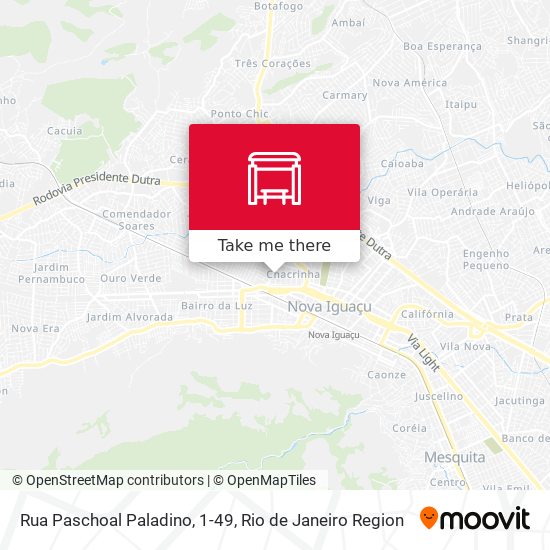 Rua Paschoal Paladino, 1-49 map