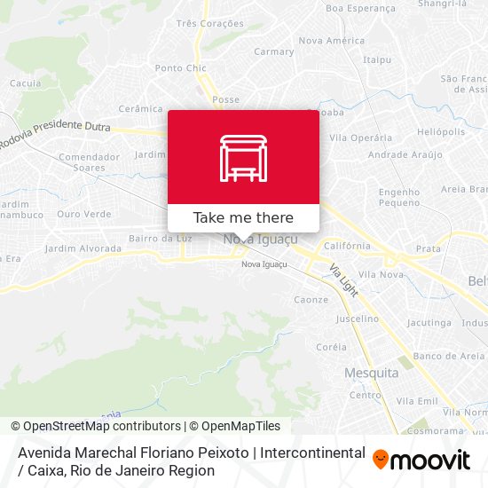 Avenida Marechal Floriano Peixoto | Intercontinental / Caixa map