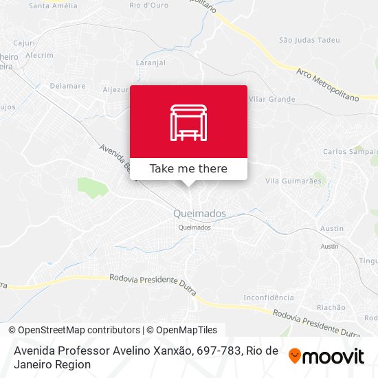 Avenida Professor Avelino Xanxão, 697-783 map