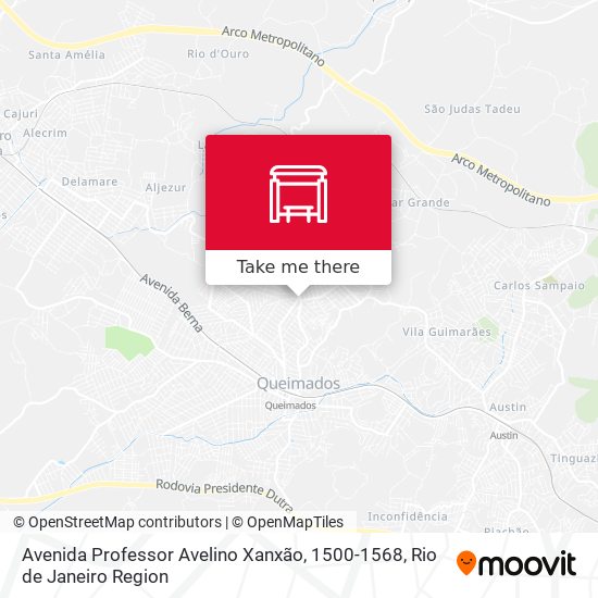 Avenida Professor Avelino Xanxão, 1500-1568 map