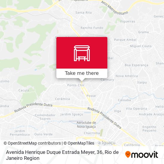 Avenida Henrique Duque Estrada Meyer, 36 map