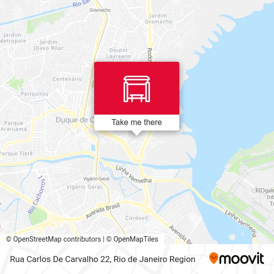 Rua Carlos De Carvalho 22 map
