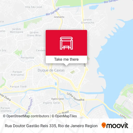 Rua Doutor Gastão Reis 335 map