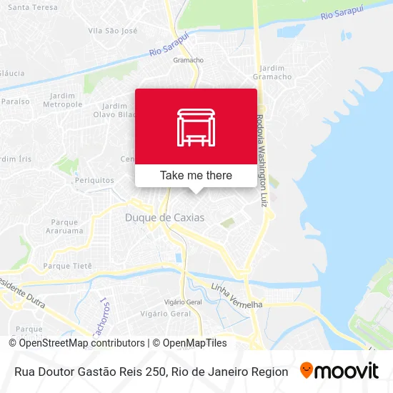 Rua Doutor Gastão Reis 250 map