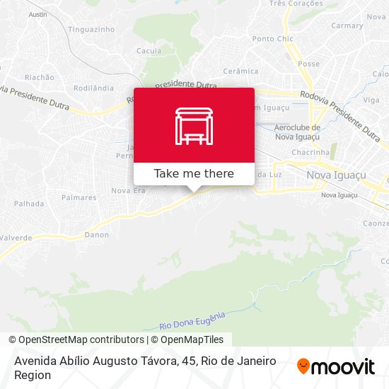 Avenida Abílio Augusto Távora, 45 map
