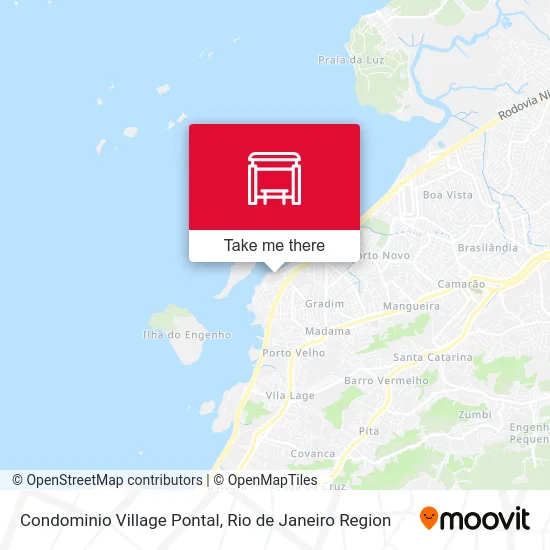 Condominio Village Pontal map