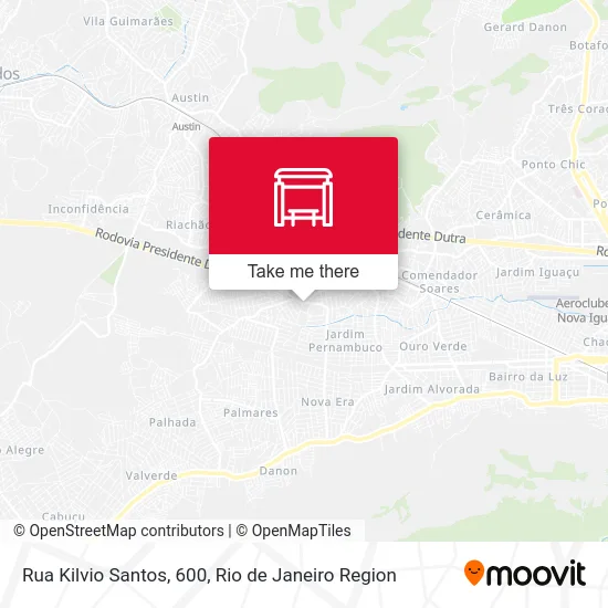 Rua Kilvio Santos, 600 map