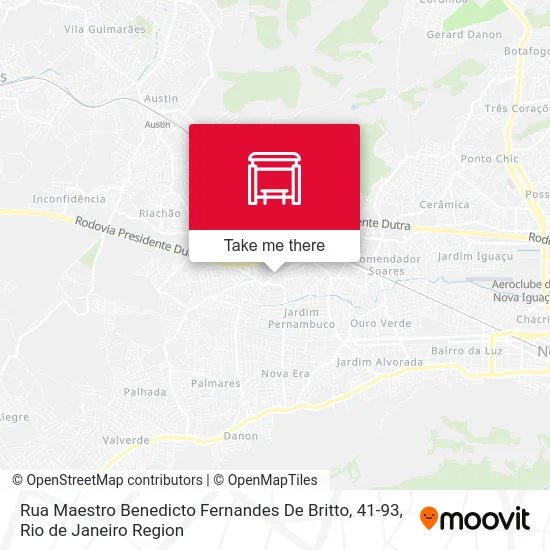 Rua Maestro Benedicto Fernandes De Britto, 41-93 map