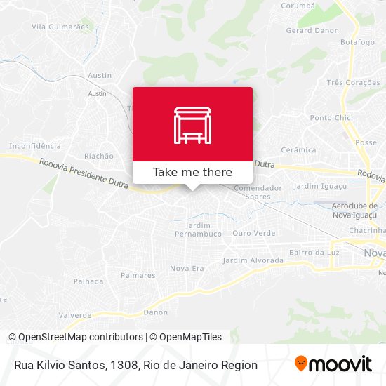 Rua Kilvio Santos, 1308 map