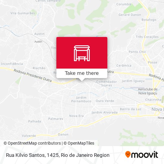 Rua Kilvio Santos, 1425 map