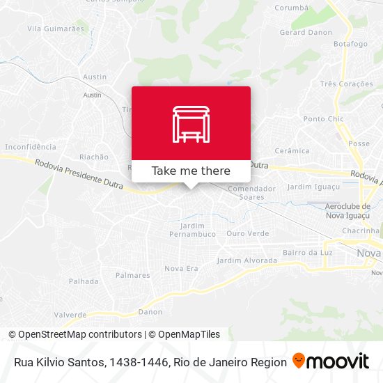 Rua Kilvio Santos, 1438-1446 map