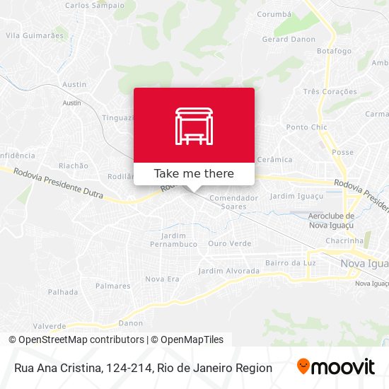 Rua Ana Cristina, 124-214 map