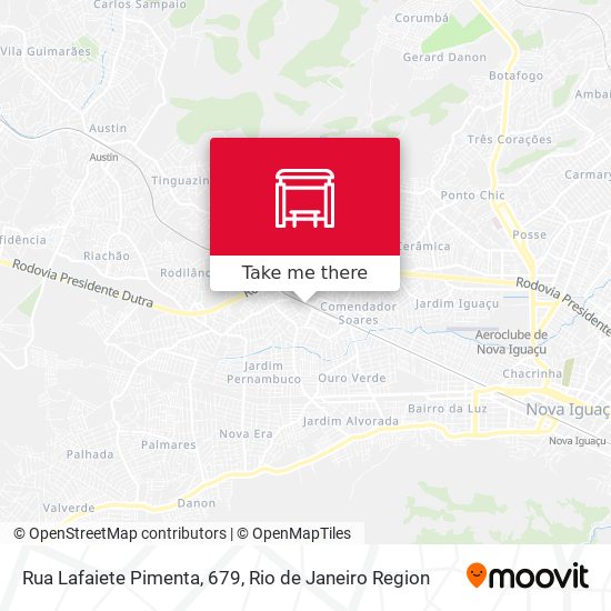 Rua Lafaiete Pimenta, 679 map