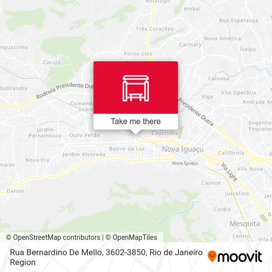 Rua Bernardino De Mello, 3602-3850 map