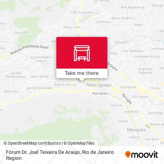 Fórum Dr. Joel Teixeira De Araujo map