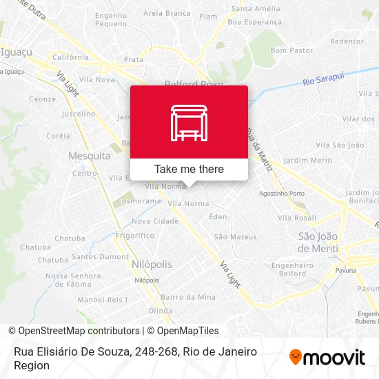 Rua Elisiário De Souza, 248-268 map