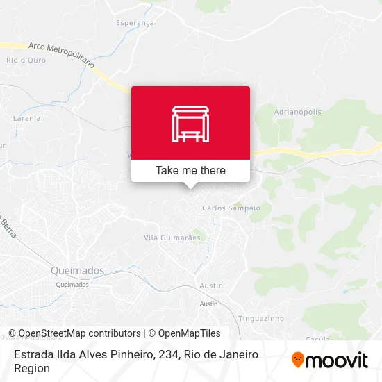 Estrada Ilda Alves Pinheiro, 234 map