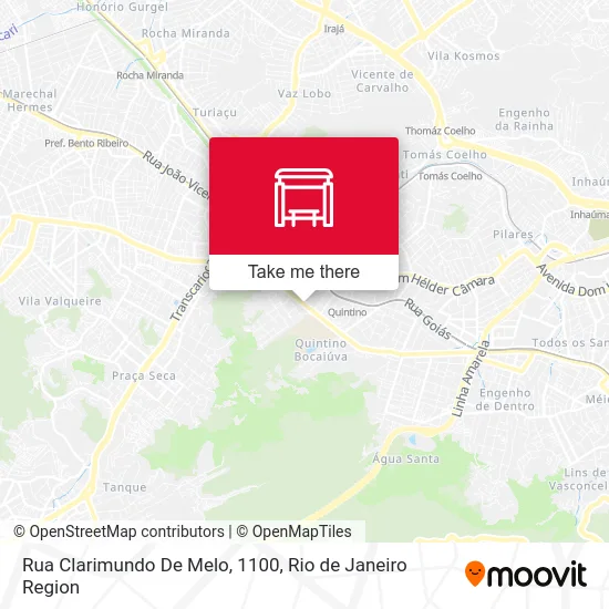 Rua Clarimundo De Melo, 1100 map