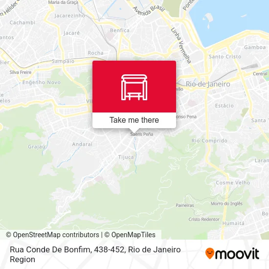 Rua Conde De Bonfim, 438-452 map