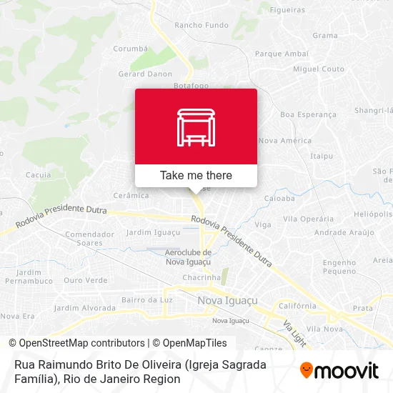 Rua Raimundo Brito De Oliveira (Igreja Sagrada Família) map