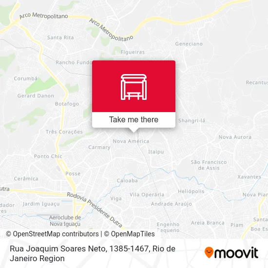 Rua Joaquim Soares Neto, 1385-1467 map