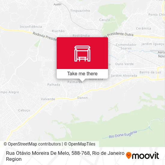 Rua Otávio Moreira De Melo, 588-768 map