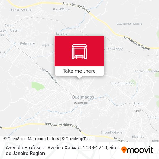 Avenida Professor Avelino Xanxão, 1138-1210 map