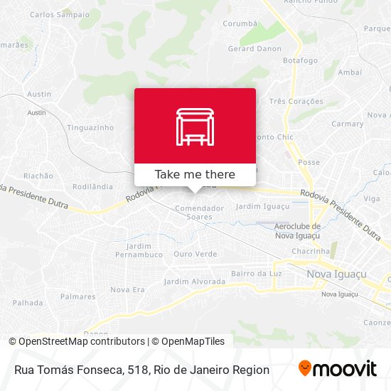 Rua Tomás Fonseca, 518 map
