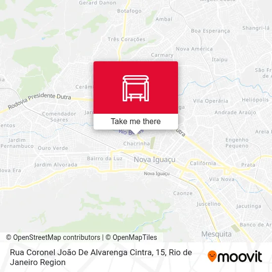 Rua Coronel João De Alvarenga Cintra, 15 map