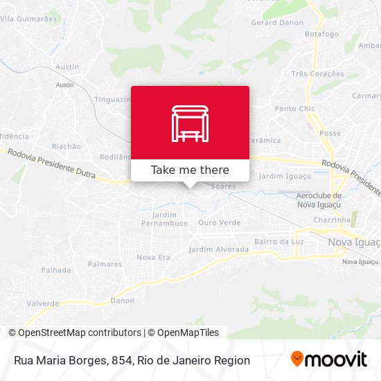 Rua Maria Borges, 854 map