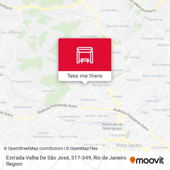 Estrada Velha De São José, 317-349 map