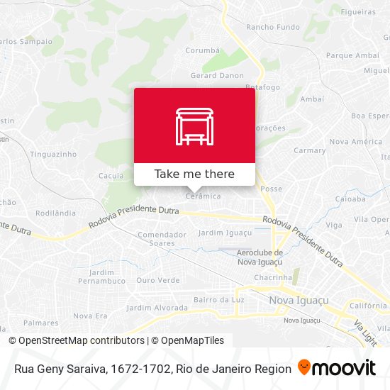 Rua Geny Saraiva, 1672-1702 map