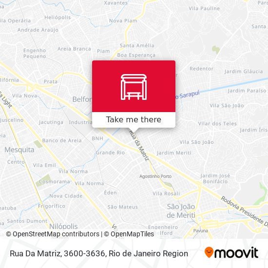 Rua Da Matriz, 3600-3636 map