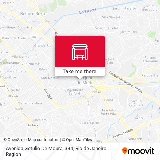 Avenida Getúlio De Moura, 394 map